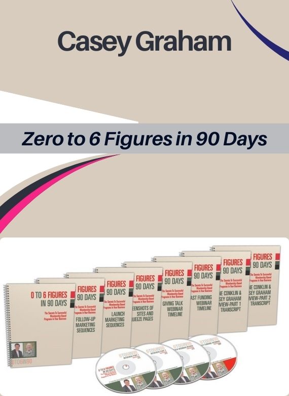 Casey Graham – Zero to 6 Figures in 90 Days