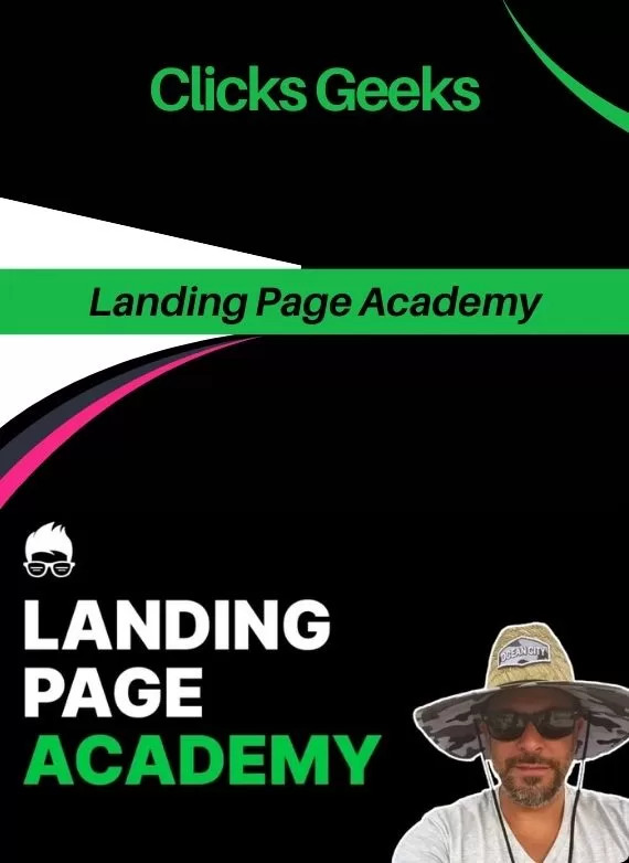 Clicks Geeks Landing Page Academy