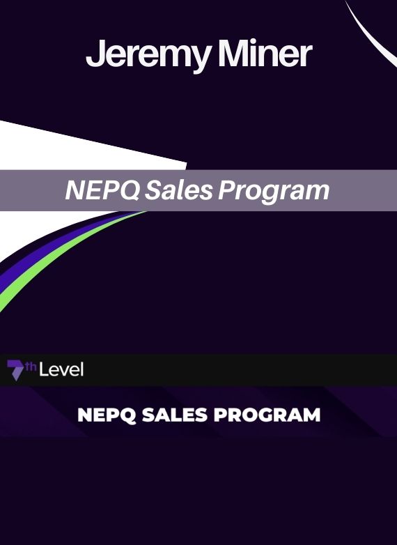 Jeremy Miner – NEPQ Sales Program