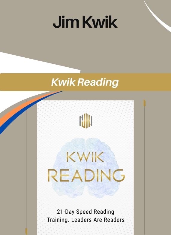 Jim Kwik – Kwik Reading