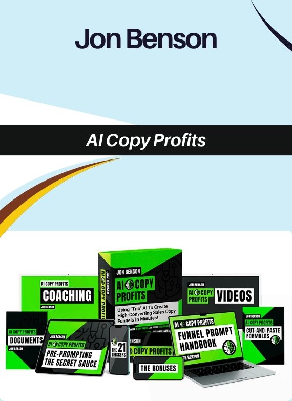 Jon Benson – AI Copy Profits