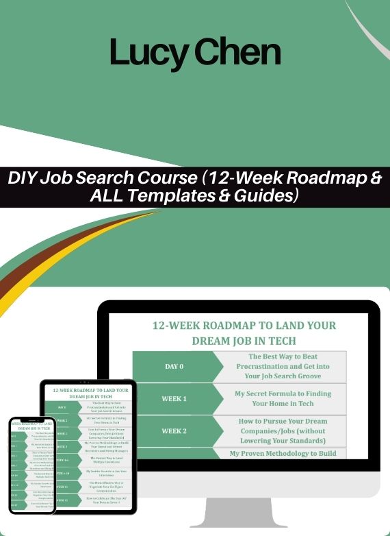 Lucy Chen – DIY Job Search Course (12-Week Roadmap & ALL Templates & Guides)