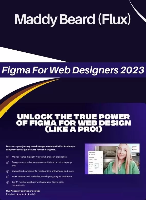 Maddy Beard (Flux)- Figma For Web Designers 2023