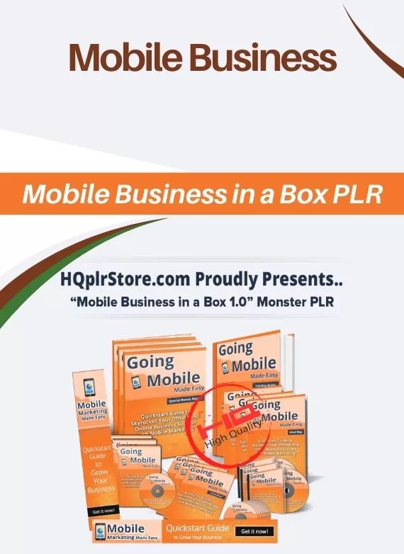 Mobile Business in a Box PLR