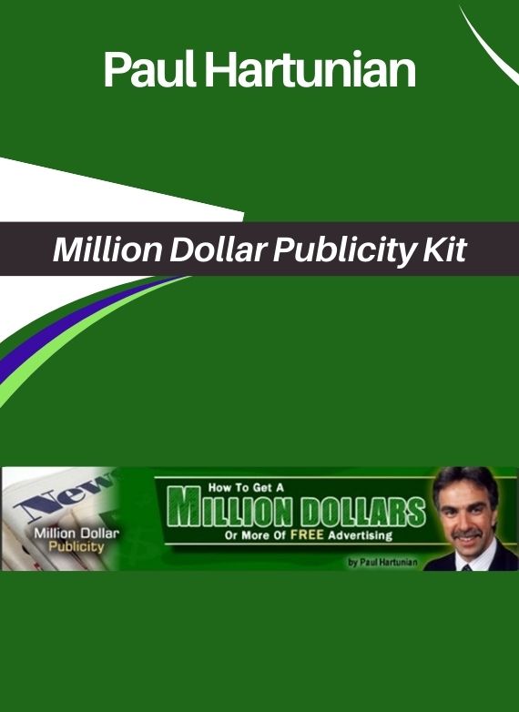 Paul Hartunian – Million Dollar Publicity Kit